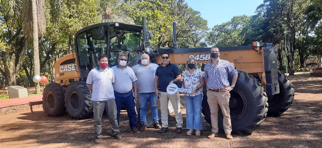 Apóstoles sigue sumando nuevas maquinarias a su parque vial