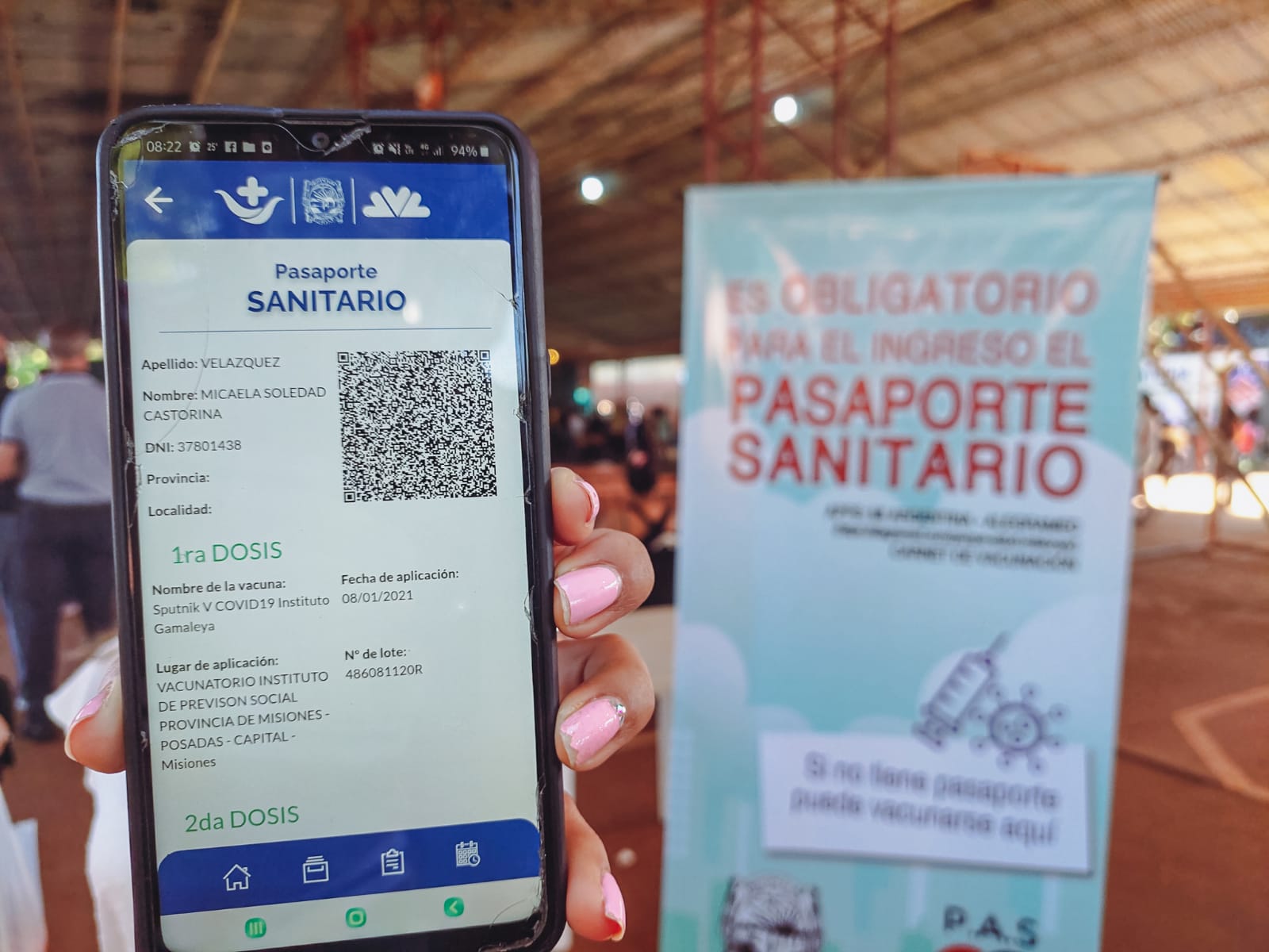 Arce acompañó operativo P.A.S. en Villa Cabello