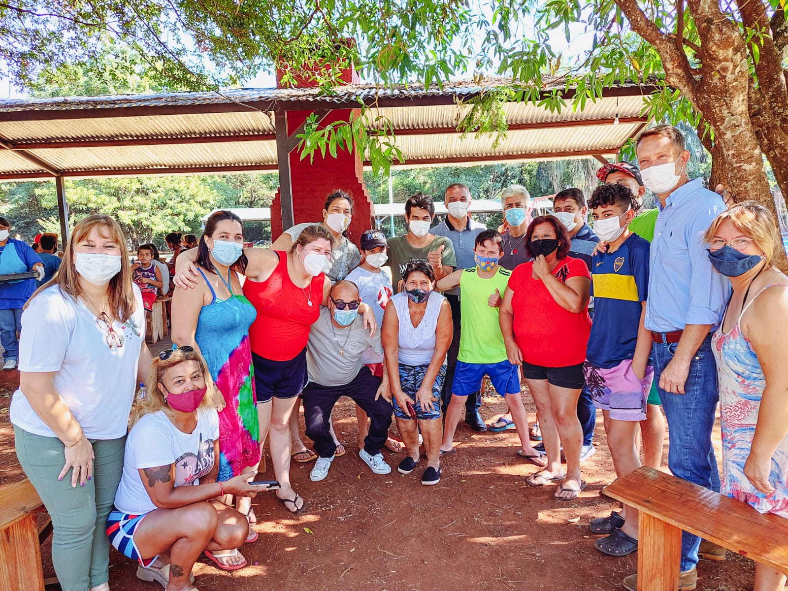 El P.A.S Posadas está desarrollando la Colonia de Vacaciones para que niños y niñas de distintos barrios de la ciudad disfruten del verano en el Club del IPS.