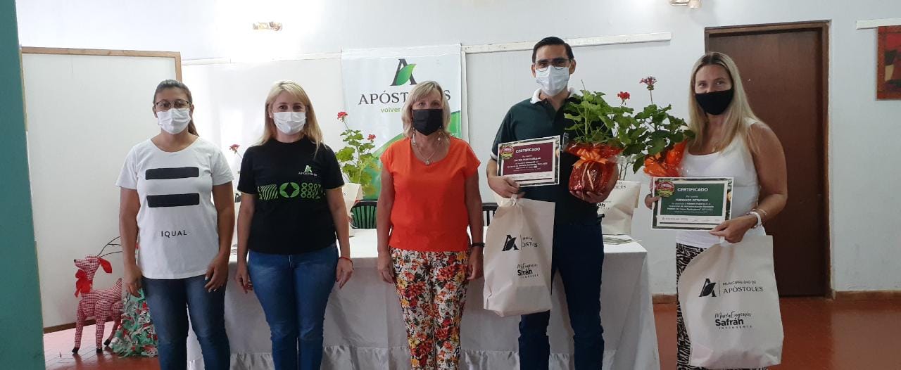 Premiaron a ganadores de los concursos navideños lanzados por el Municipio