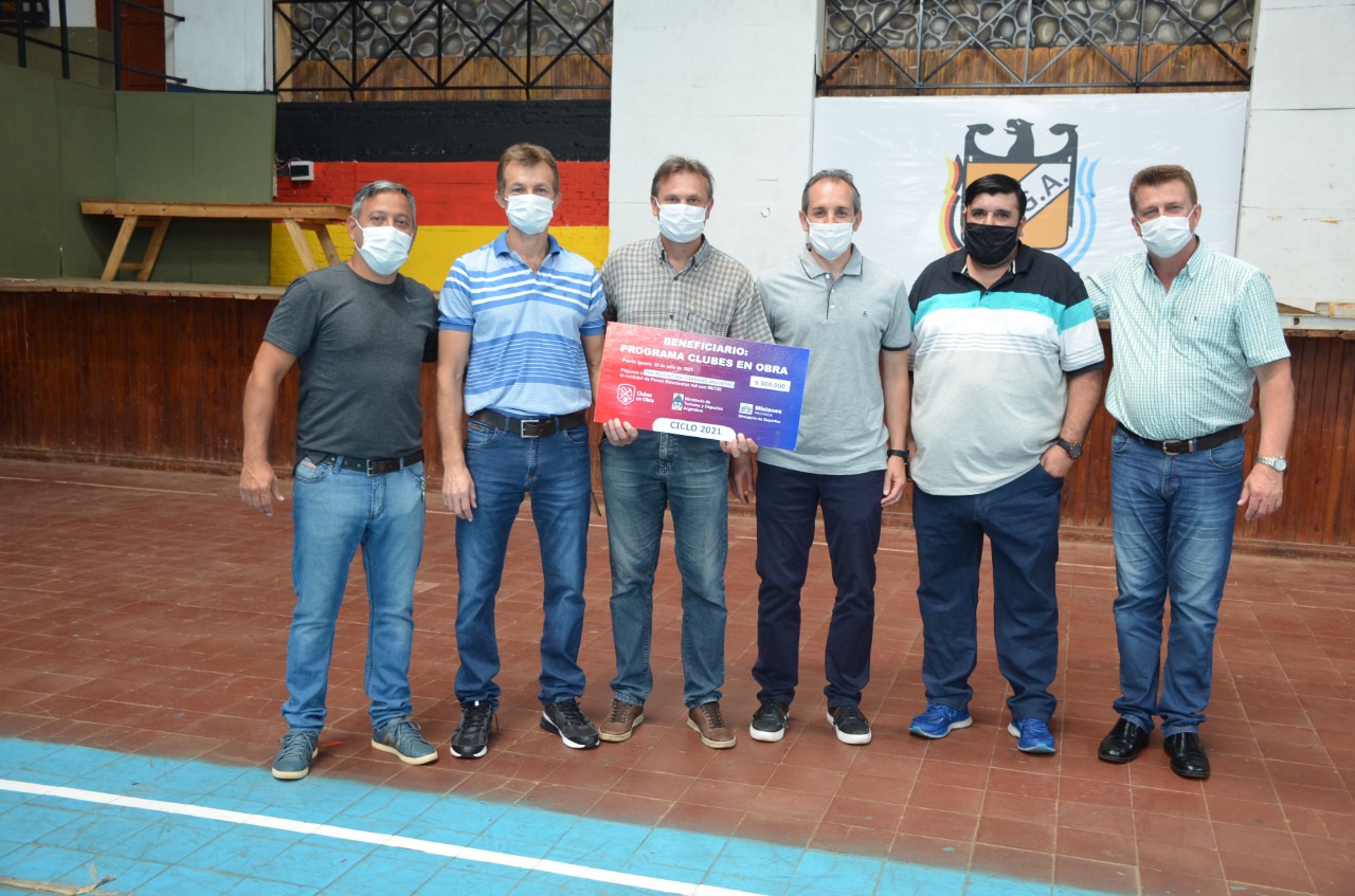 EL MINISTERIO DE DEPORTES GESTIONA EL PROGRAMA CLUBES EN OBRA PARA BENEFICIO DE ENTIDADES DEPORTIVAS DE LA PROVINCIA