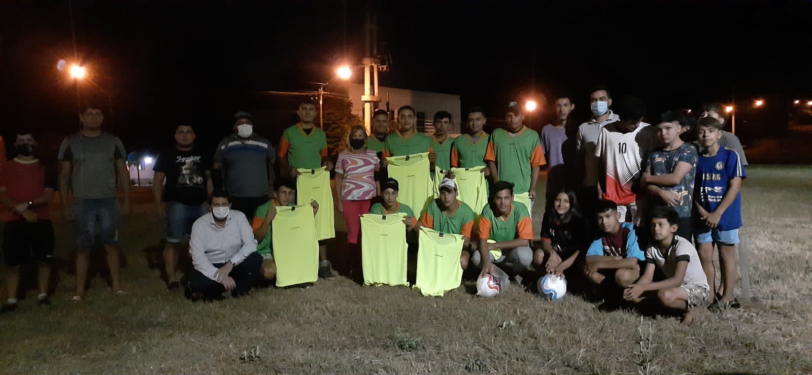 Apoyando a los equipos barriales desde sus inicios