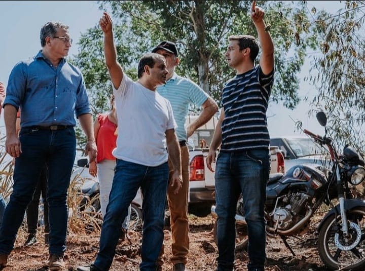 El Gobernador Herrera recorrió las zonas afectadas por los incendios en San Javier