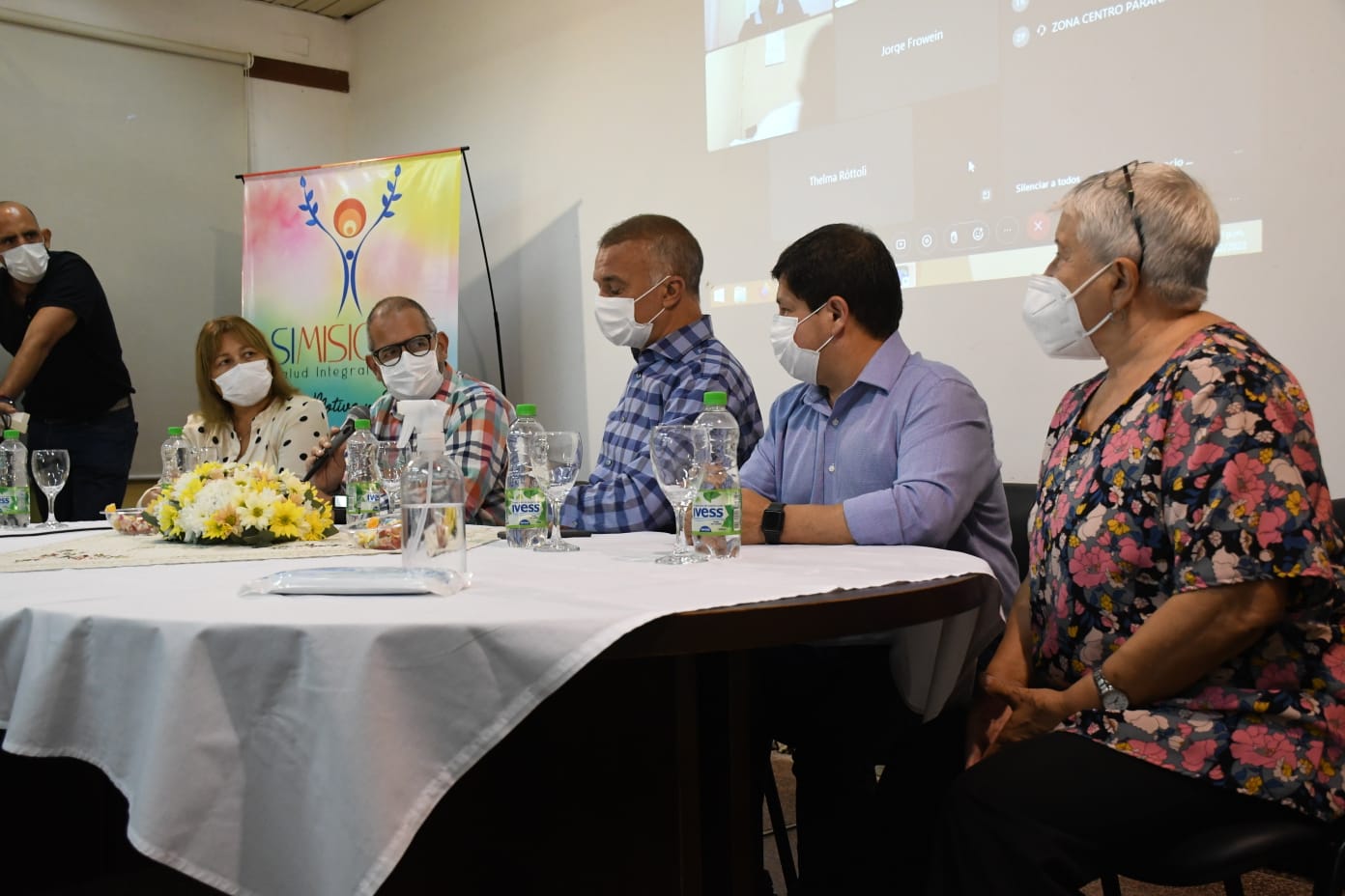 Arce recononció el trabajo de los promotores y agentes sanitarios