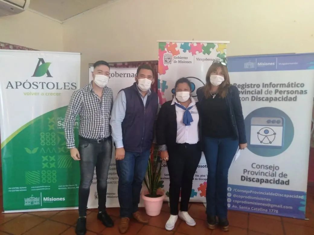 Capacitación para la carga en el Registro provincial de personas con discapacidad en Apóstoles