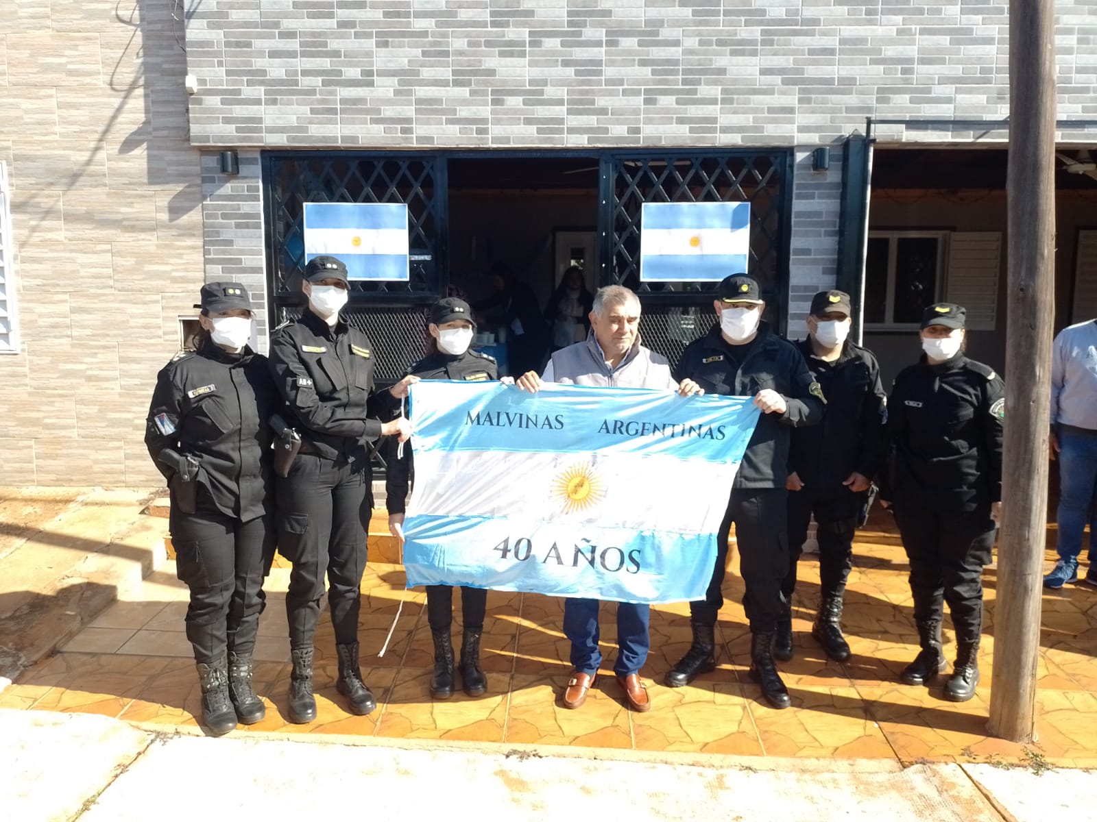 APÓSTOLES: AGASAJO A EX COMBATIENTE DE MALVINAS.