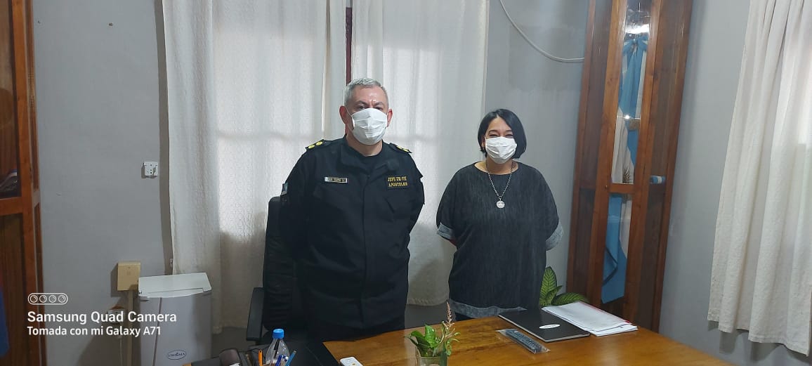 APÓSTOLES Visita de funcionario público