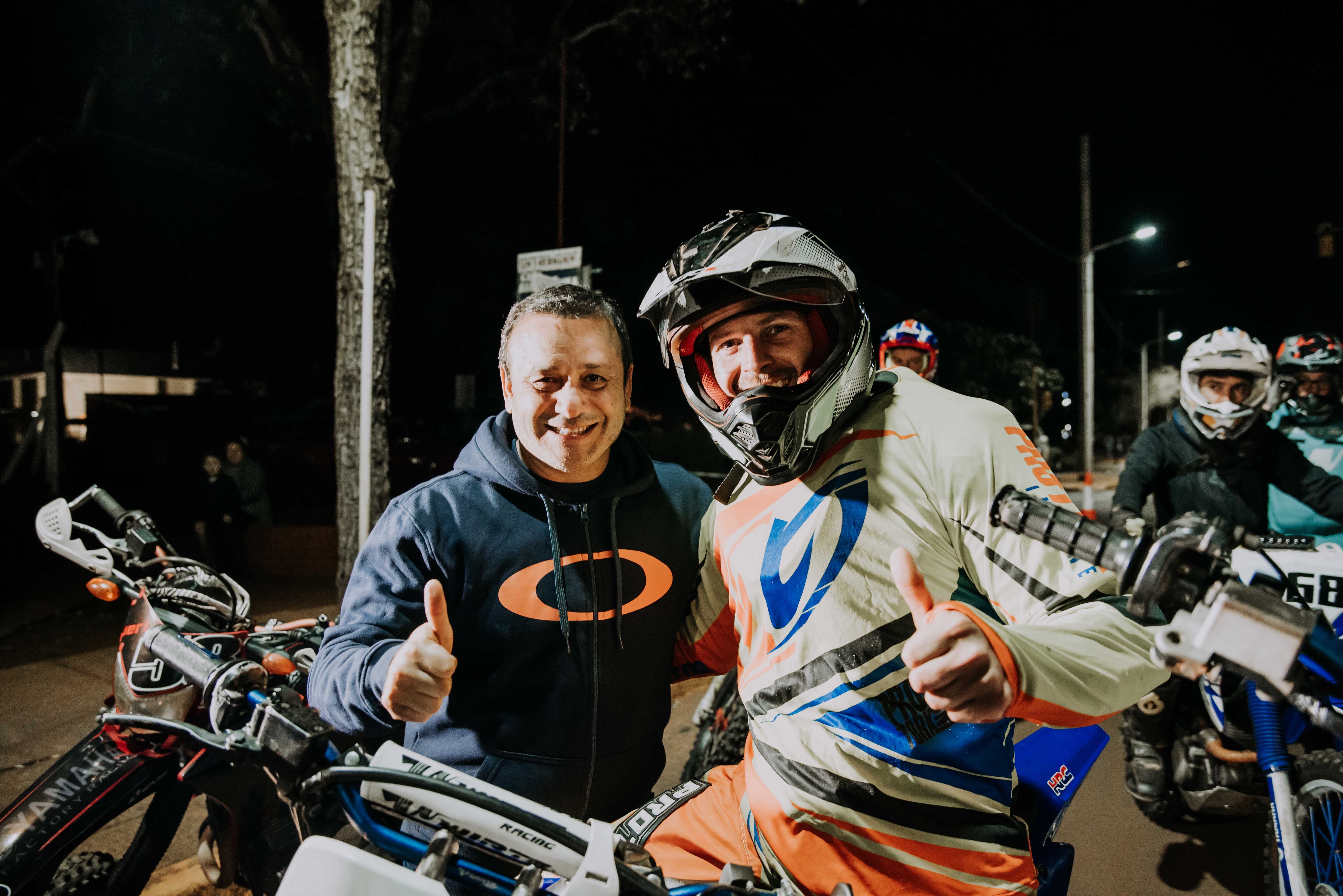 HERRERA AHUAD ACOMPAÑÓ LA LARGADA DEL RALLY EN SAN VICENTE