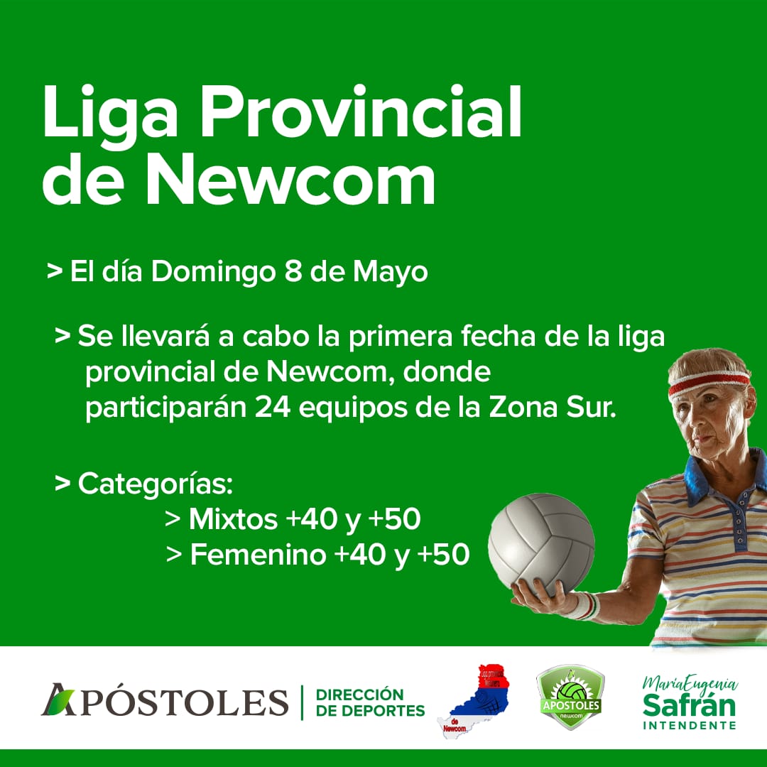 Apóstoles será sede de la Primera fecha de la Liga Provincial de Newcom