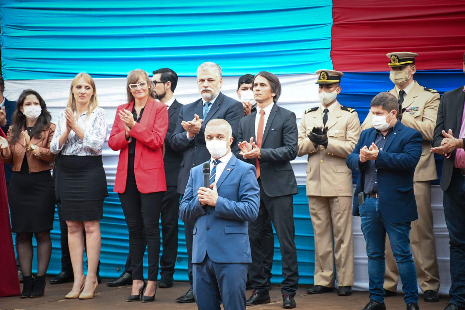 Arce destacó el presente en paz y con potencial de crecimiento en nuestra Provincia en el 102 aniversario de Montecarlo