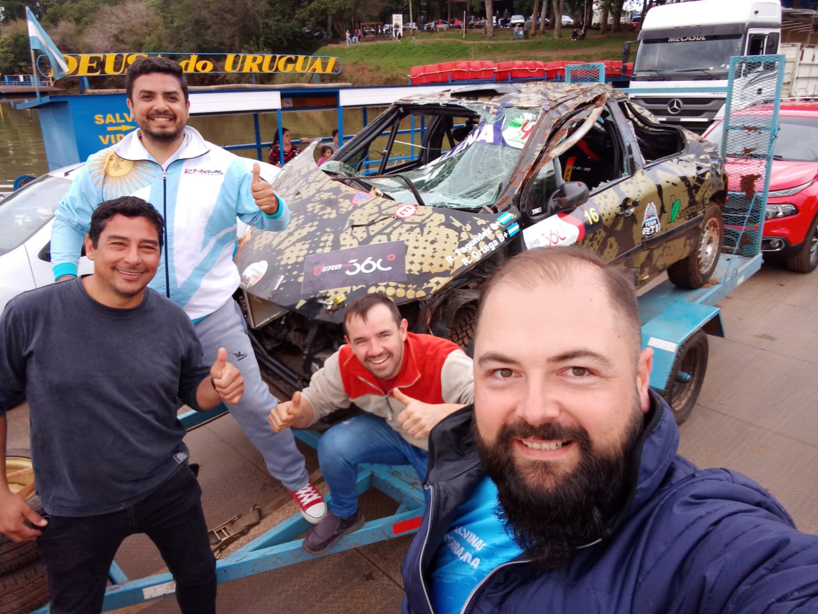 Rally Sudamericano: Un vuelco opaco el rugir del León en Brasil