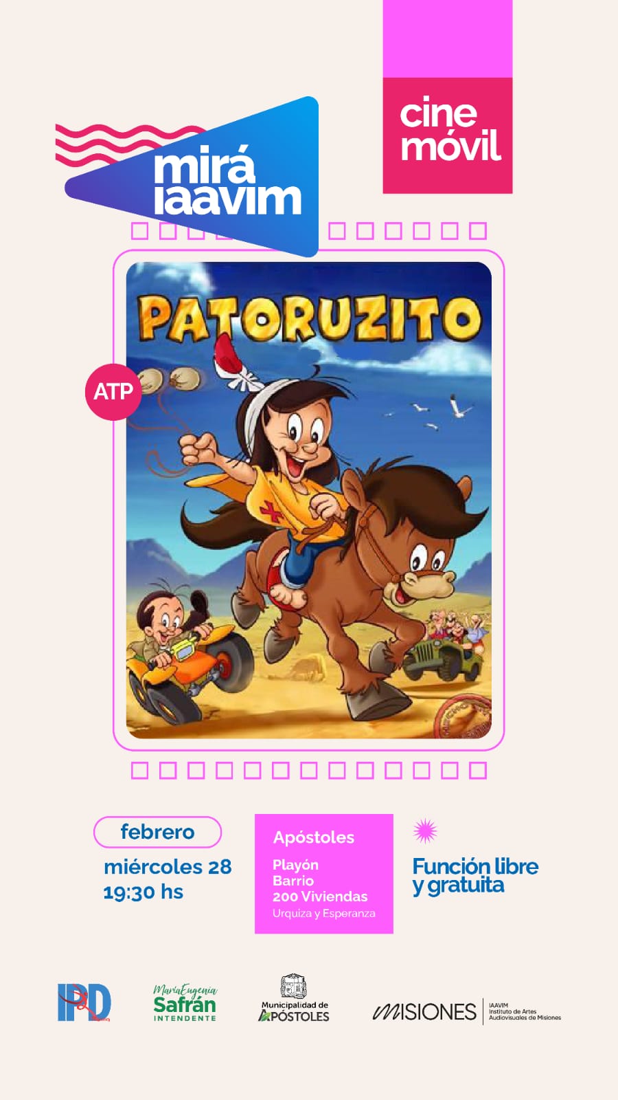 Noche de Cine en el Barrio 200 Viviendas