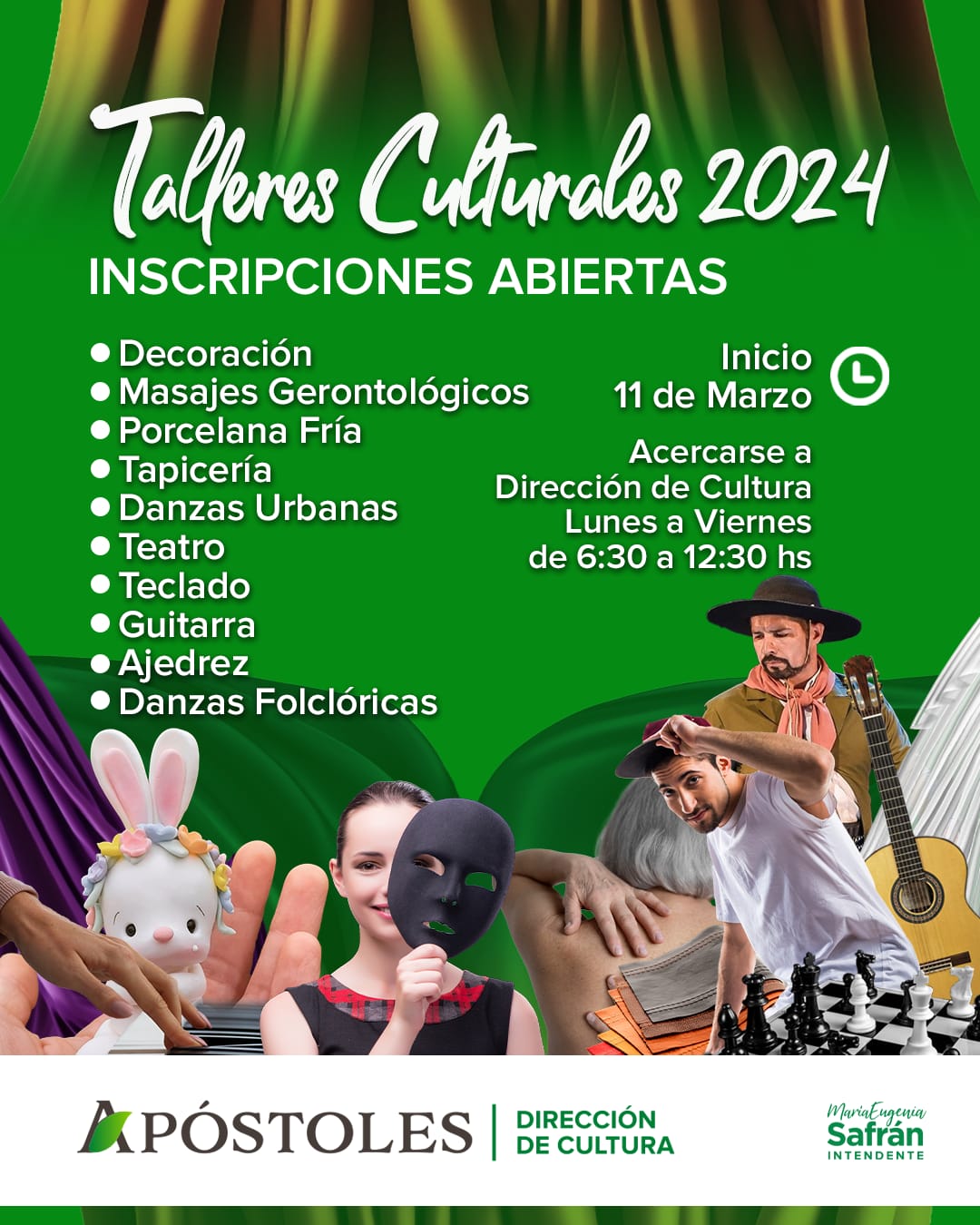 Talleres Culturales 2024 en Apóstoles