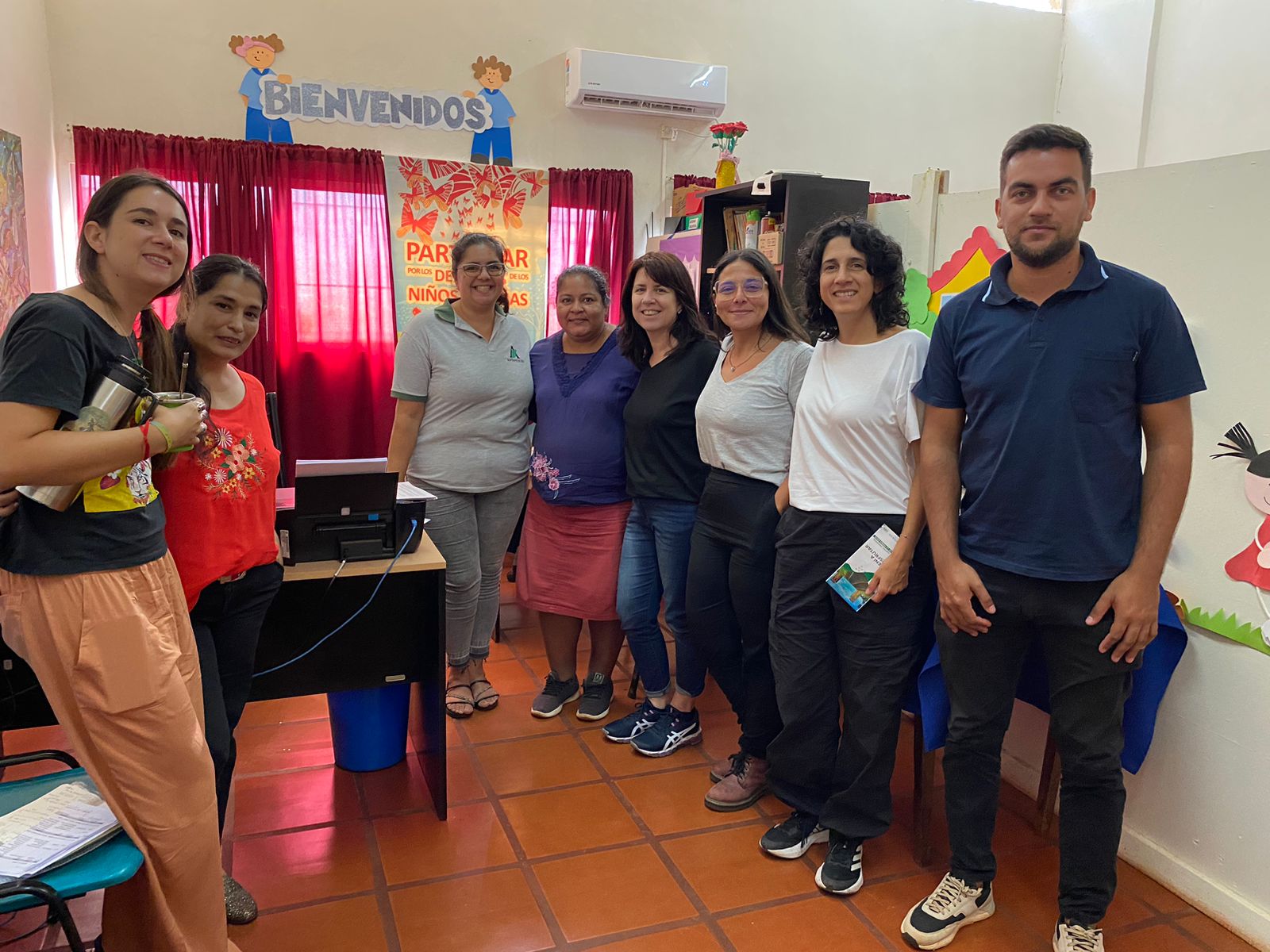 Visitaron el Municipio Representantes de la Fundación DyA