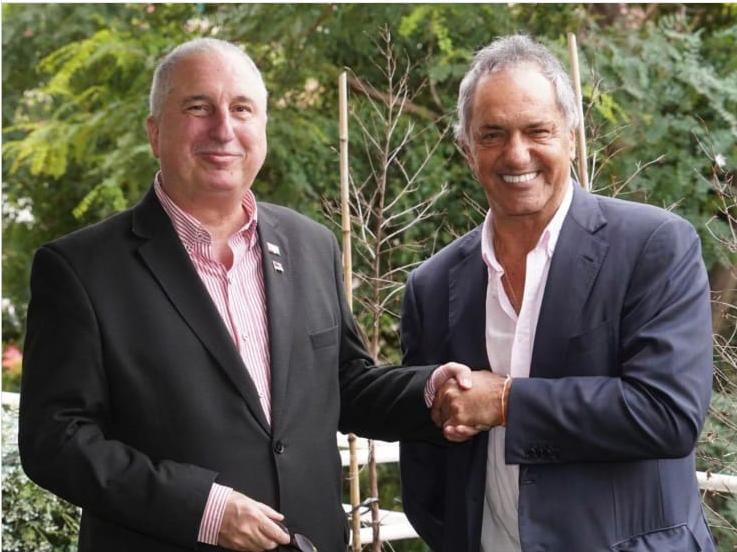 Importante reunión del Gobernador de Misiones junto al Daniel Scioli