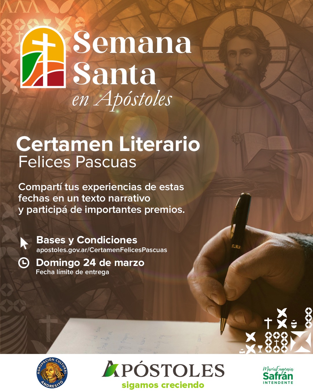 Concurso Literario «Felices Pascuas» en Apóstoles