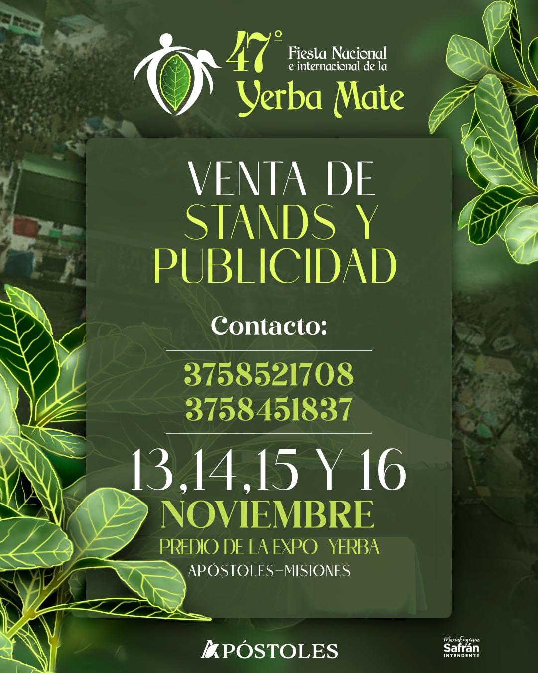 Venta de stand habilitada