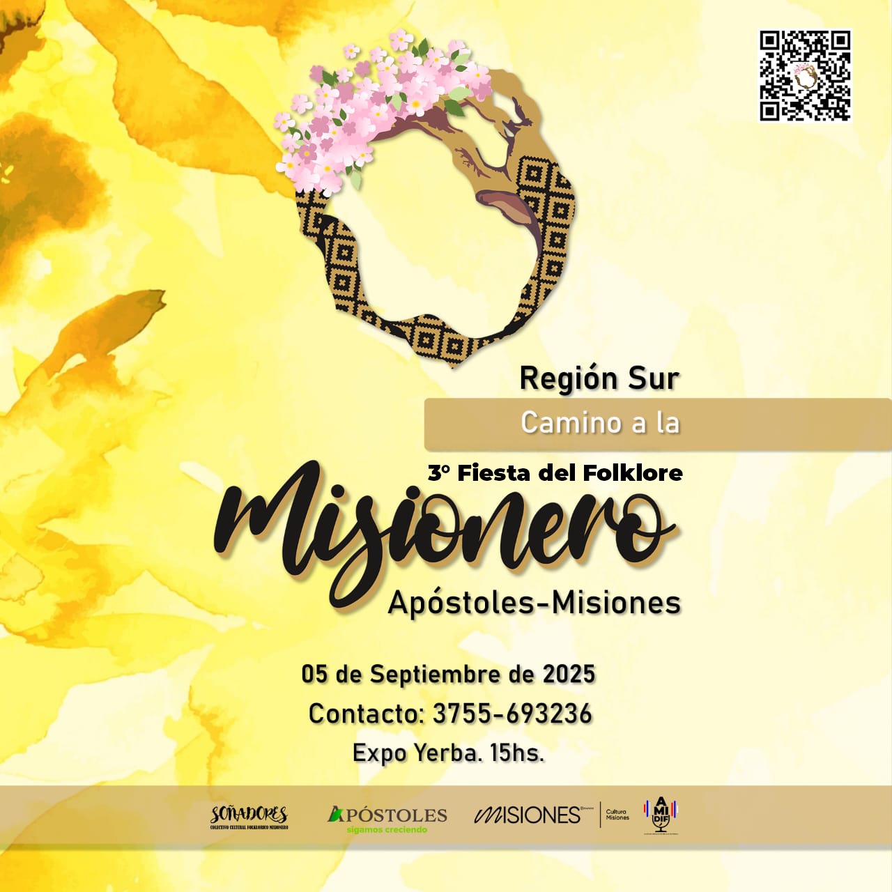 La 3ª Fiesta del Folklore Misionero arranca en Apóstoles